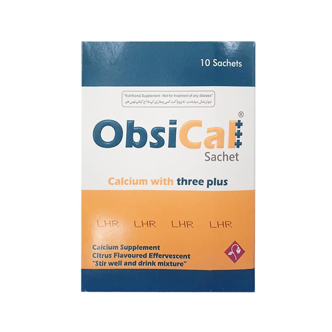 ObsiCal Sachet (Citrus), 10 Ct