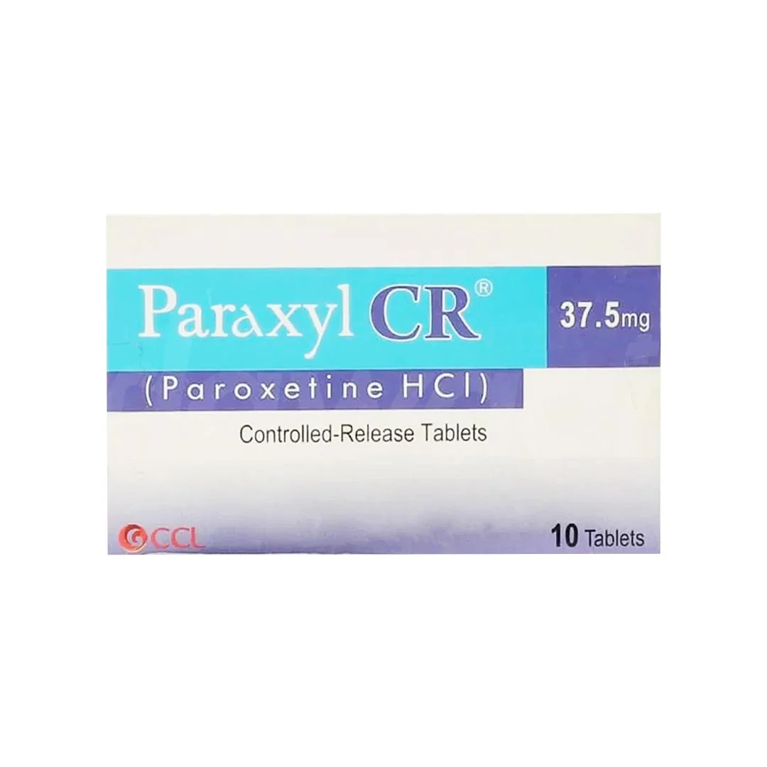 Paraxyl CR (Paroxetine) 37.5mg, 10 Ct - CCL