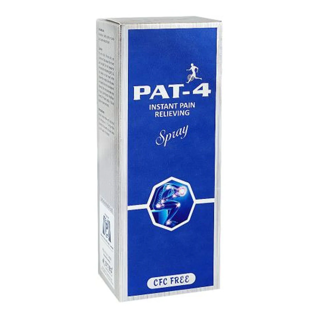 PAT-4 Instant Pain Relieving Spray, 145 ml - Mass Pharma