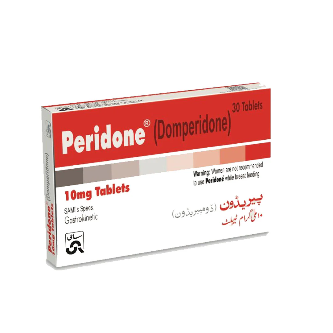 Peridone (Domperidone) 10 mg, 30 Ct - Sami Pharma