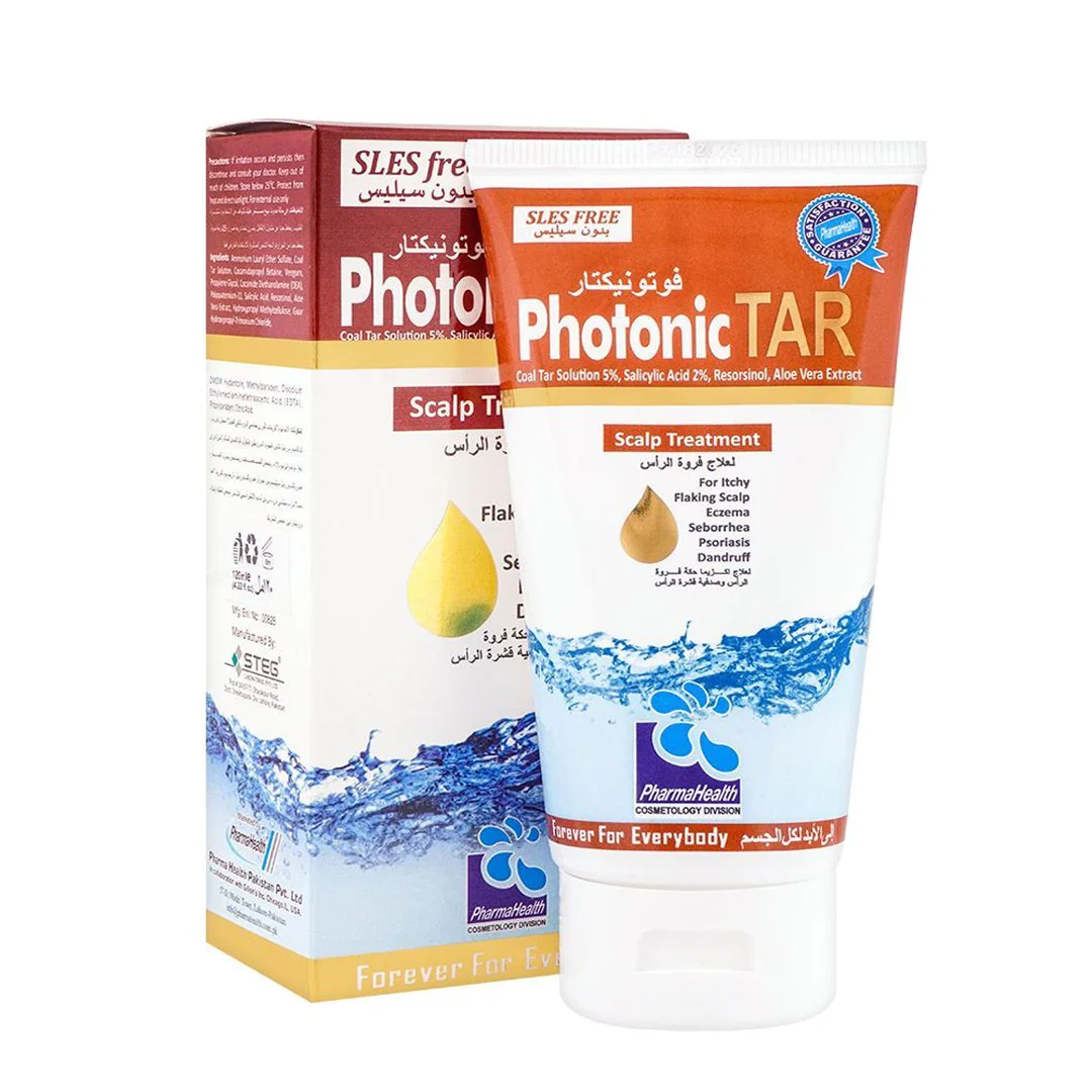 Photonic Tar Scalp Treatment Shampoo, 120ml - Pharma Health