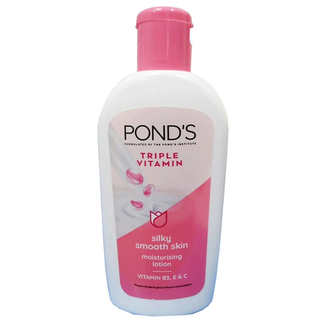 Pond's Triple Vitamin Silky Smooth Skin Moisturising Lotion, 100ml
