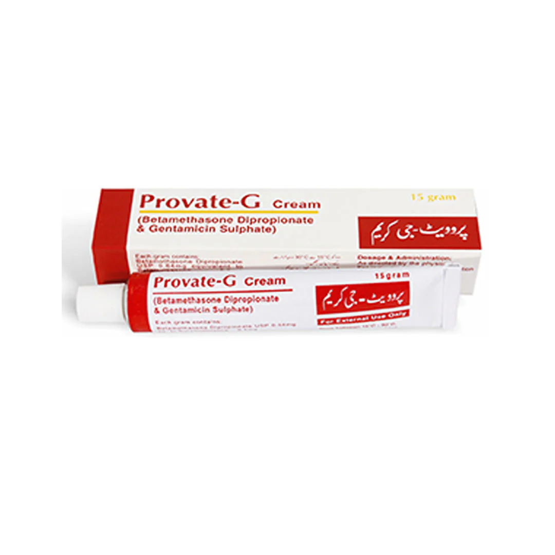 Provate-G Cream, 15g - Saffron