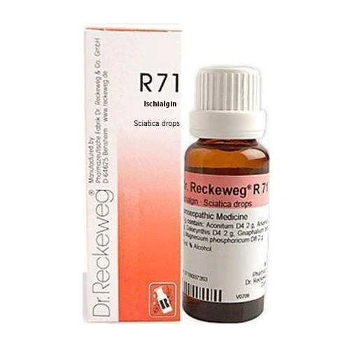 R71 Ischialgin for Sciatica - Dr. Reckeweg