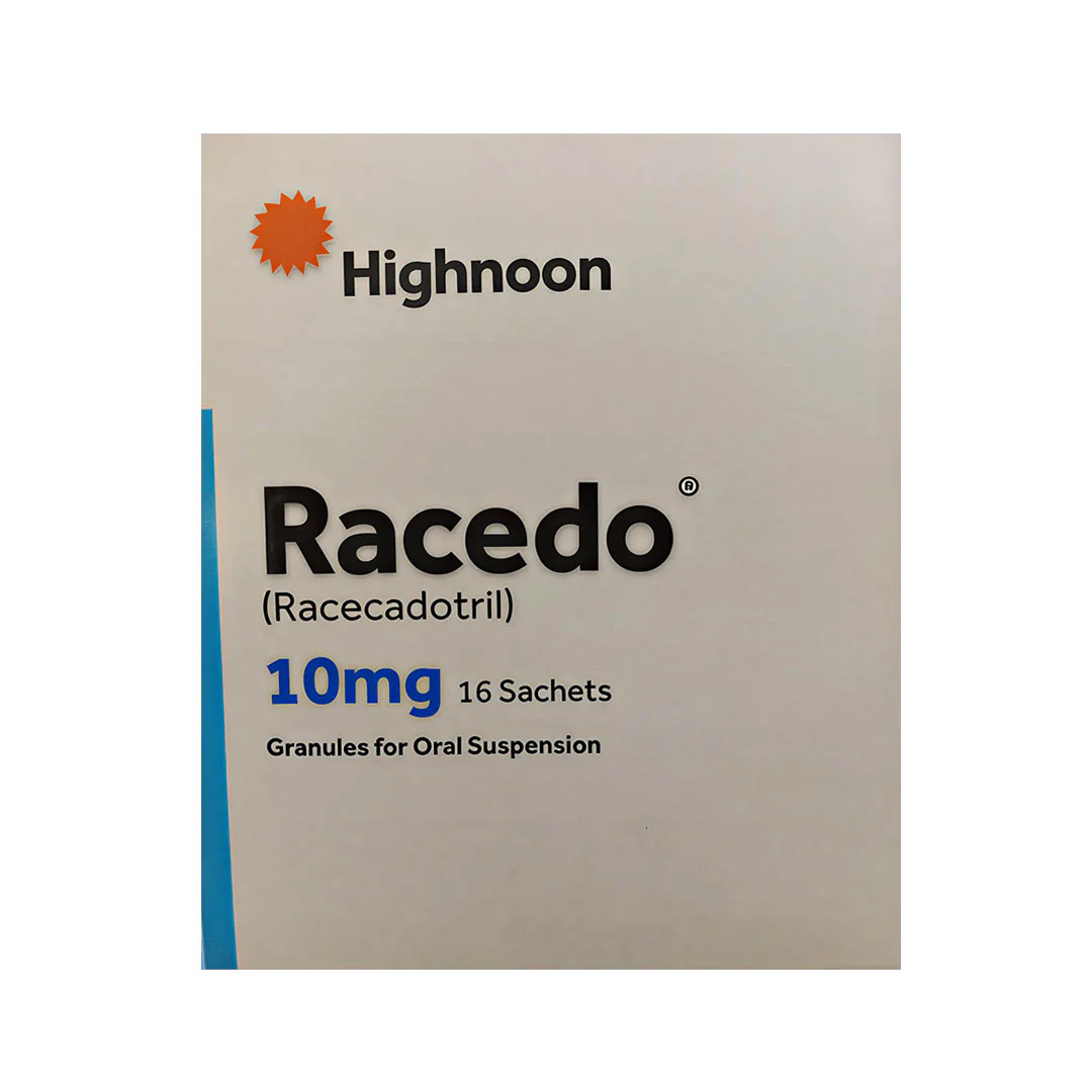 Racedo (Racecadotril) 10mg Granules for Oral Suspension, 16 Ct - Highnoon