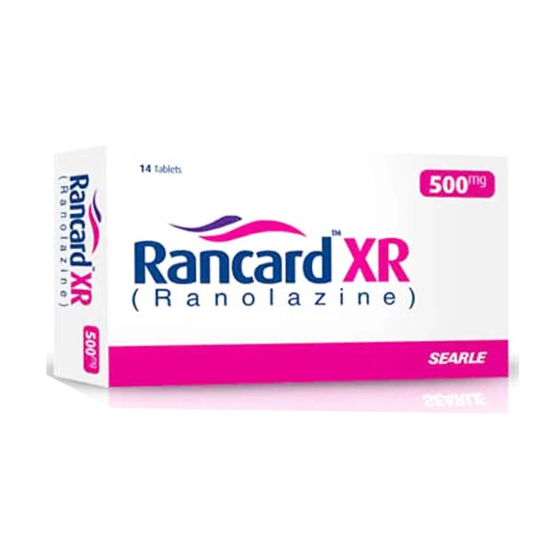 Rancard XR (Ranolazine) 500mg, 14 Ct - Searle