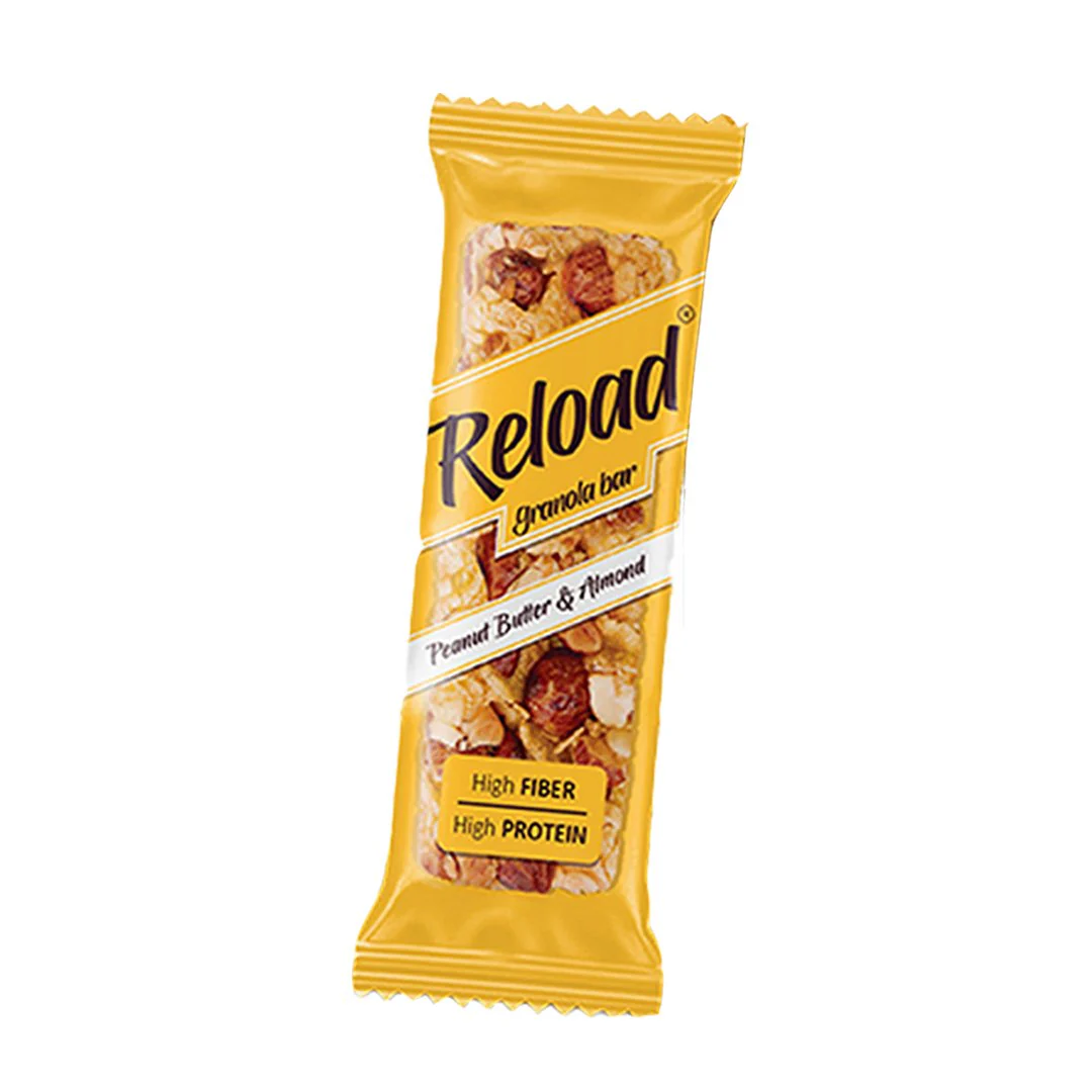 Reload Peanut Butter & Almond Granola Bar 30g, 1 Ct