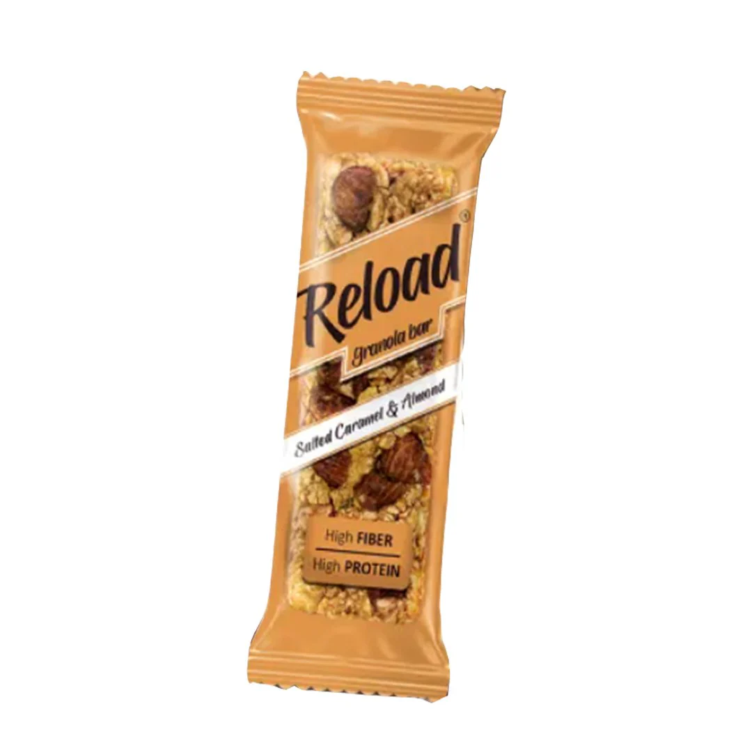 Reload Salted Caramel & Almond Granola Bar 30g, 1 Ct
