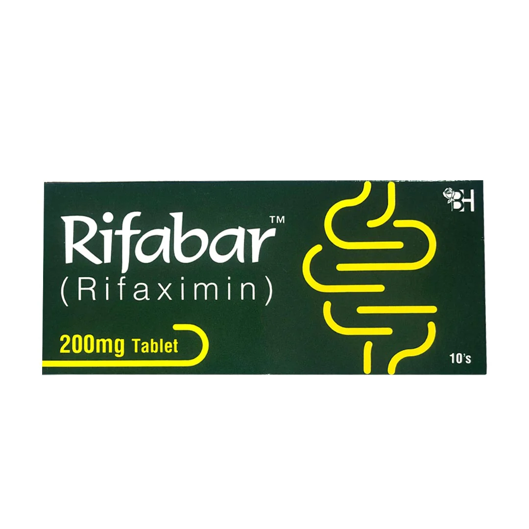 Rifabar (Rifaximin) 200mg, 10 Ct - Barrett Hodgson