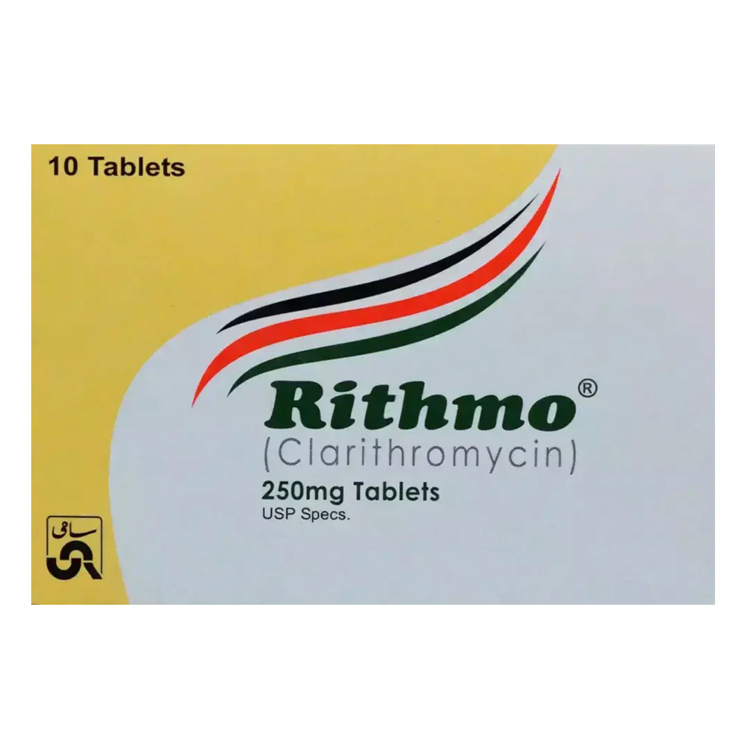 Rithmo (Clarithromycin) 250mg, 10 Ct - Sami Pharma