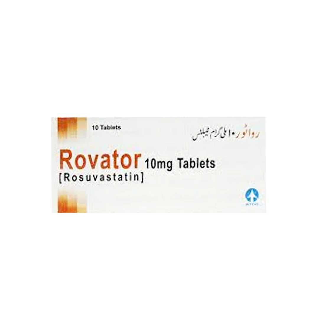 Rovator (Rosuvastatin) 10mg, 10 Ct - ATCO