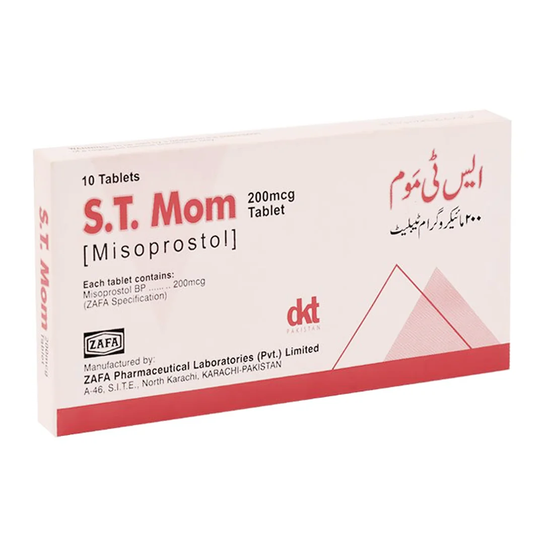 S.T. Mom (Misoprostol) 200mcg, 10 Ct - Zafa