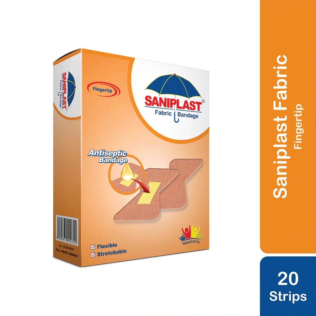 Saniplast Fabric Bandage (Finger Tip), 20 Ct
