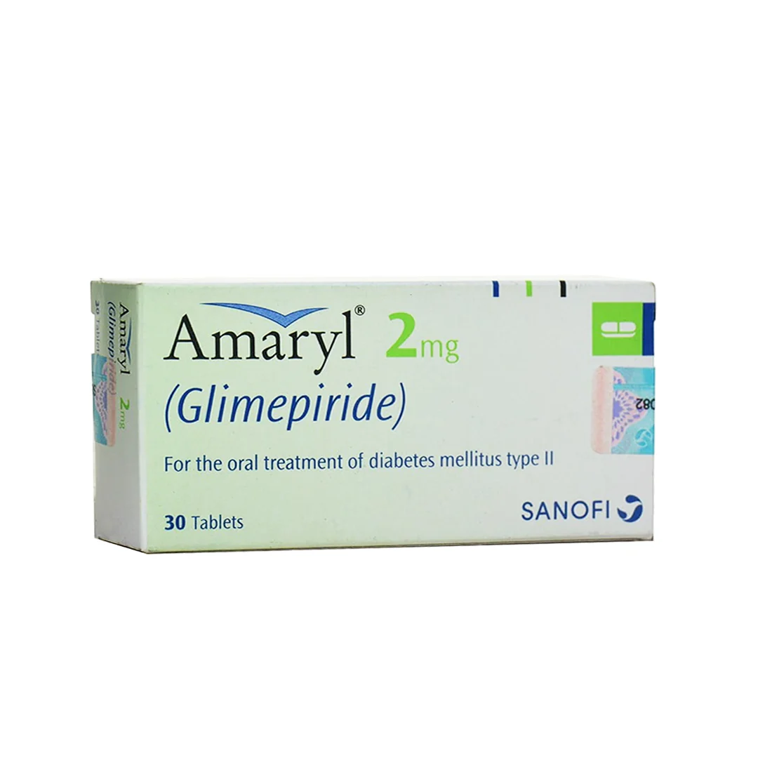 Amaryl (Glimepiride) 2 mg, 30 Ct - Sanofi