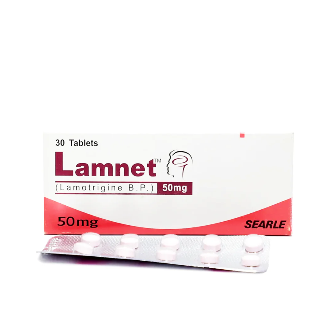 Lamnet (Lamotrigine) 50mg, 30 Ct - Searle