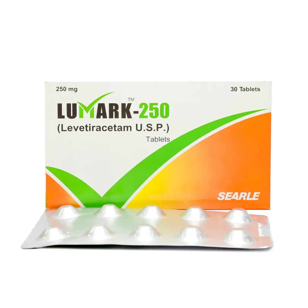 Lumark (Levetiracetam) 250mg, 30 Ct - Searle