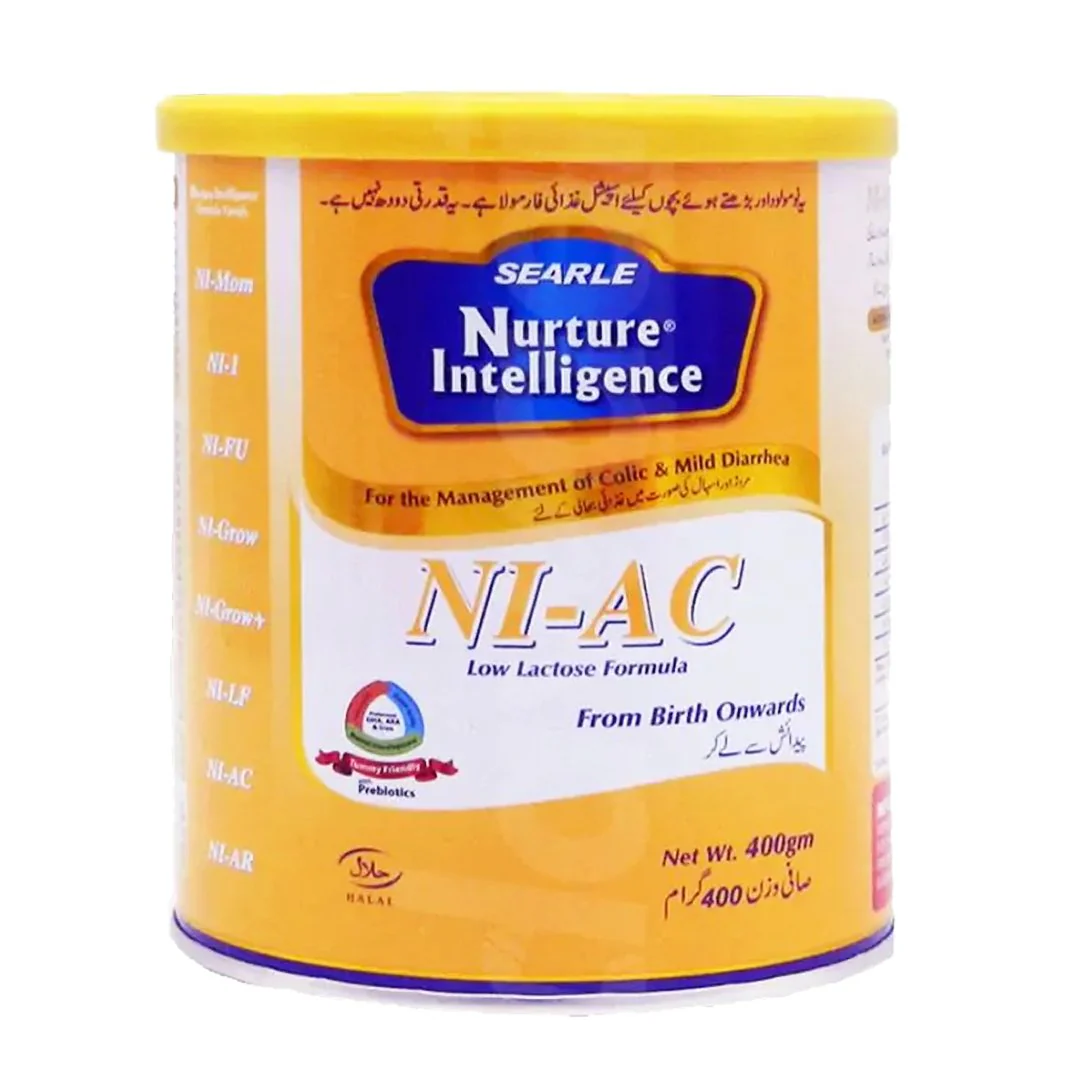 Nurture Intelligence NI-AC Low Lactose Formula, 400g - Searle