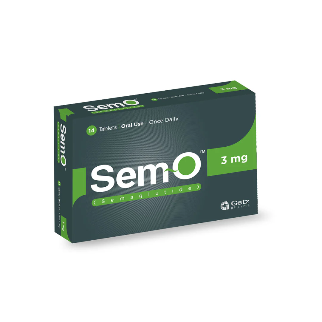 Sem-O (Semaglutide) 3 mg, 14 Ct - Getz Pharma