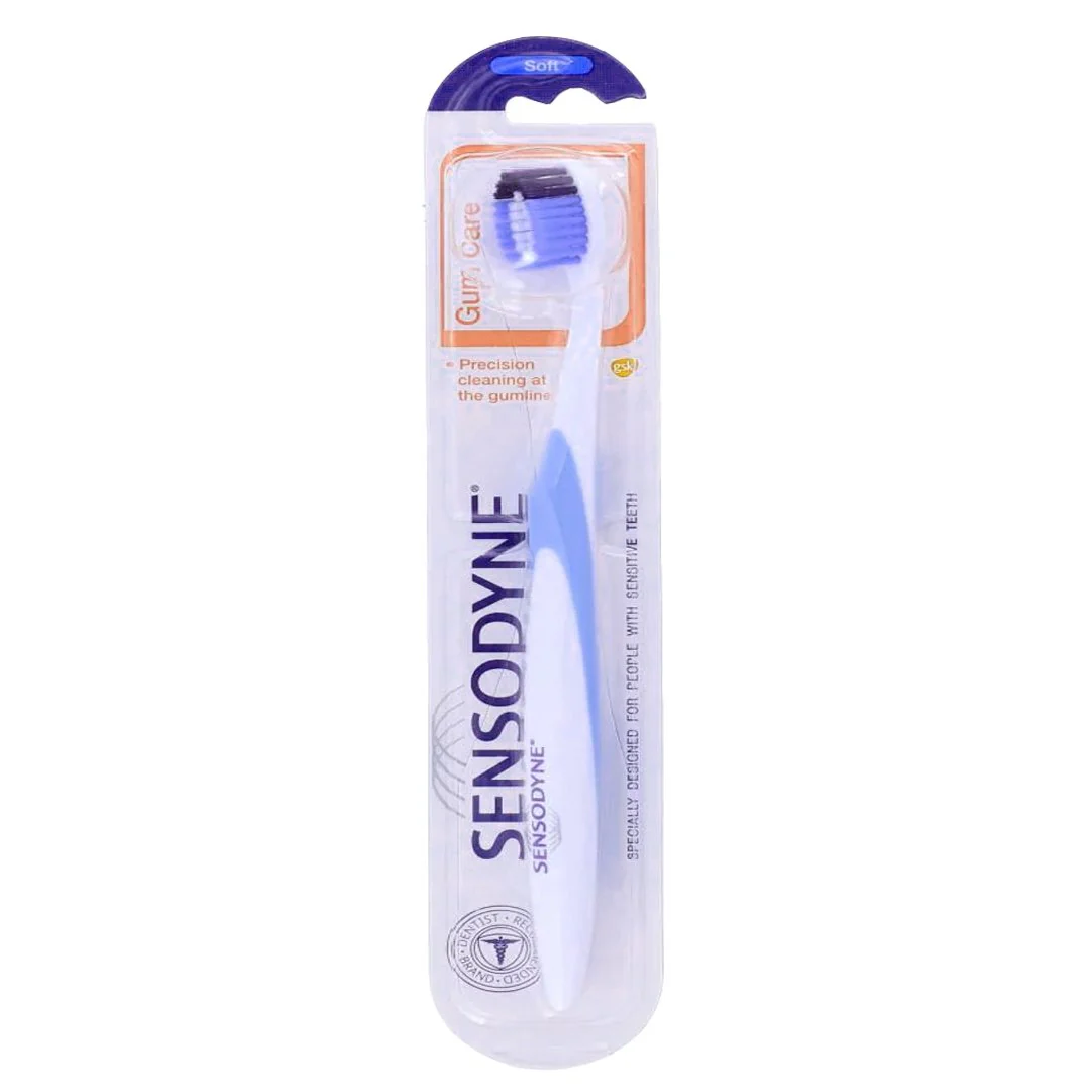 Sensodyne Gum Care Extra Soft Toothbrush (Blue), 1 Ct