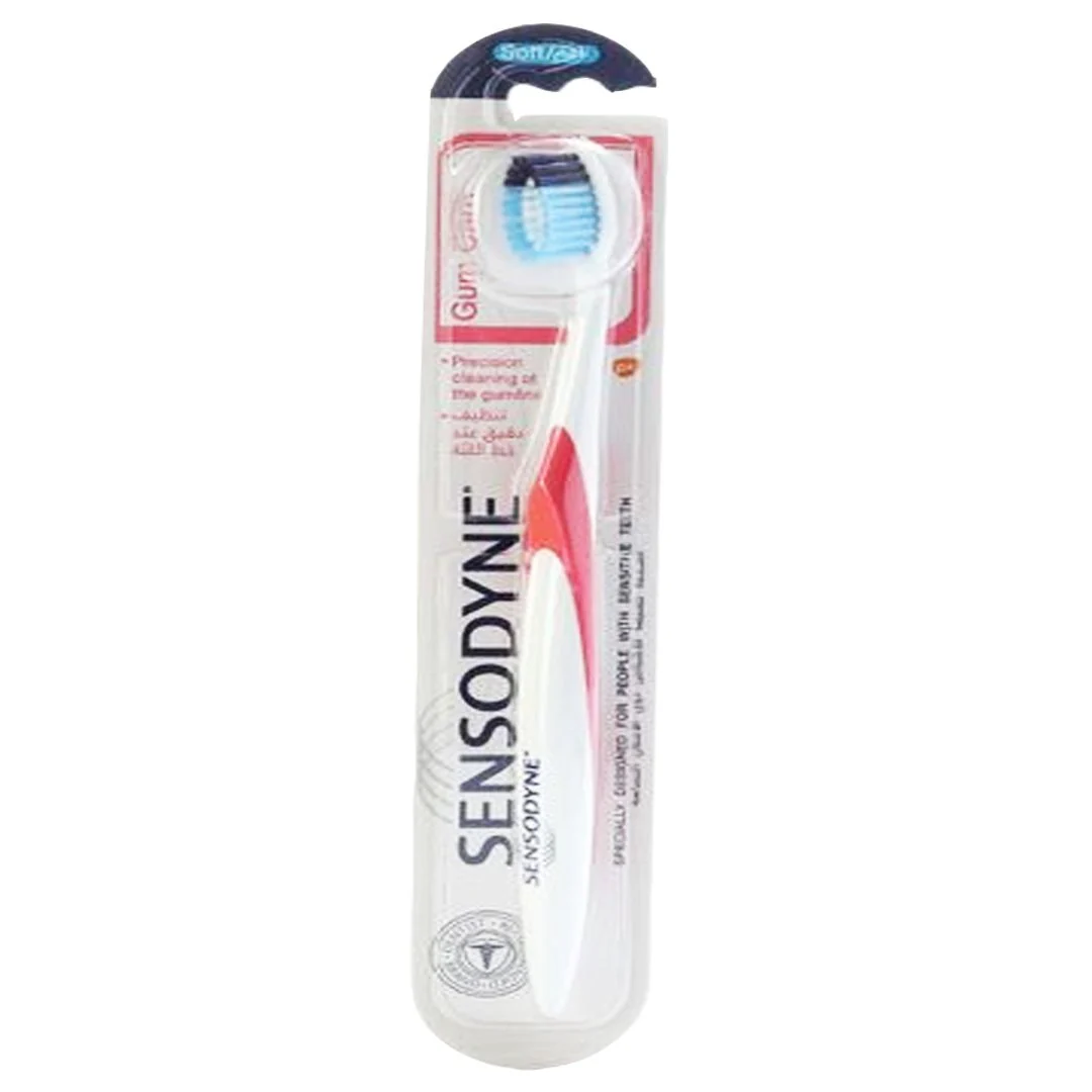 Sensodyne Gum Care Soft Toothbrush (Red), 1 Ct