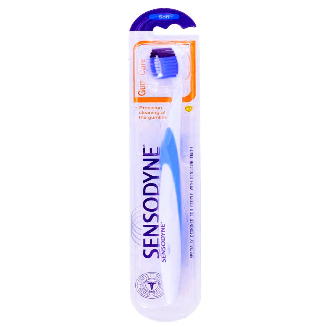 Sensodyne Gum Care Soft Toothbrush (Blue), 1 Ct