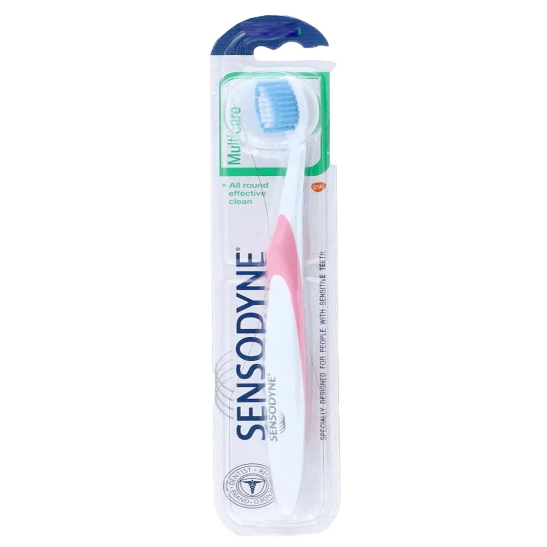 Sensodyne Multicare Medium Toothbrush (Pink), 1 Ct