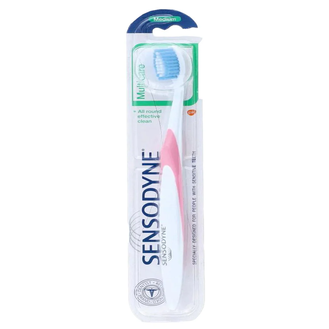 Sensodyne Multicare Soft Toothbrush (Pink), 1 Ct