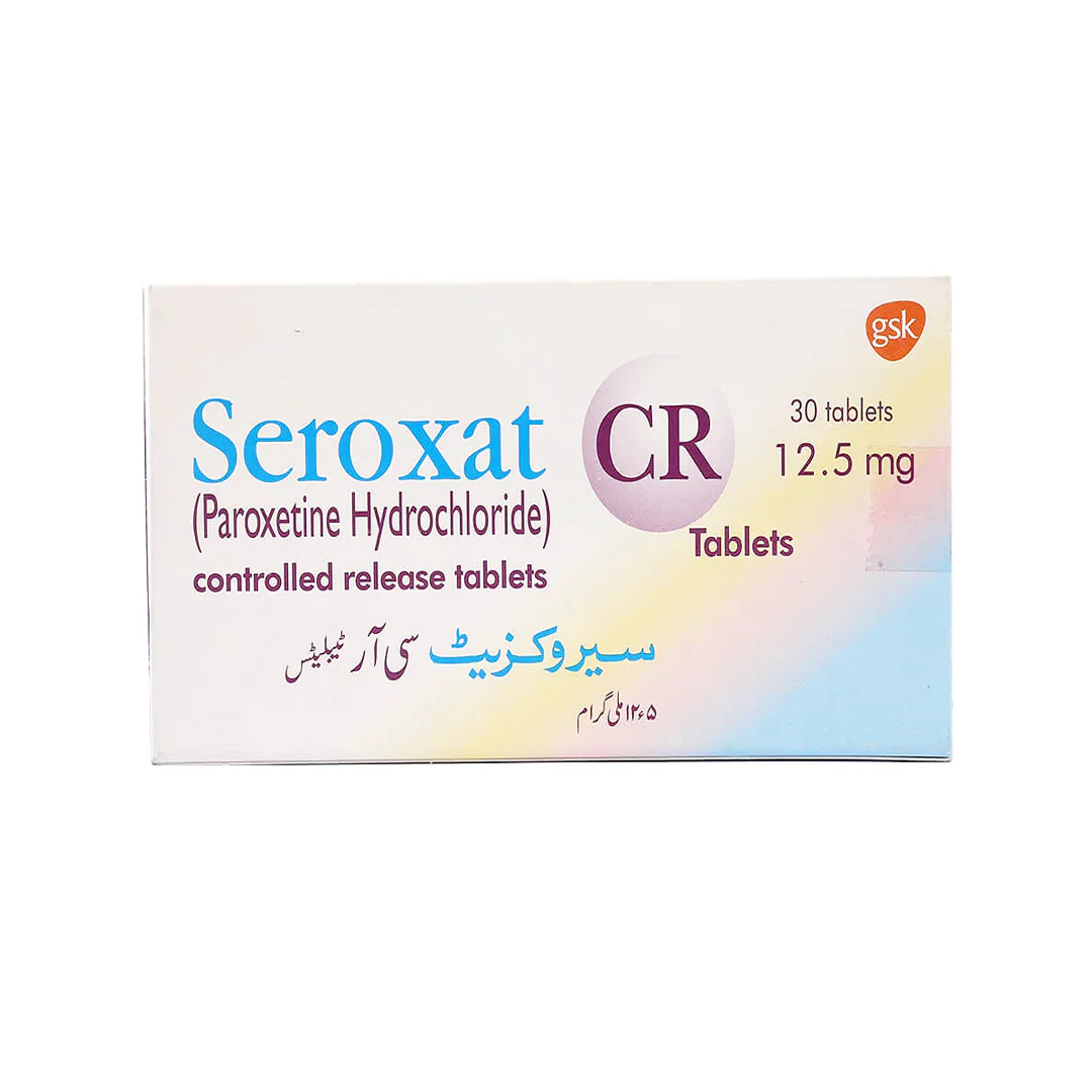 Seroxat CR (Paroxetine) 12.5mg, 30 Ct - GSK