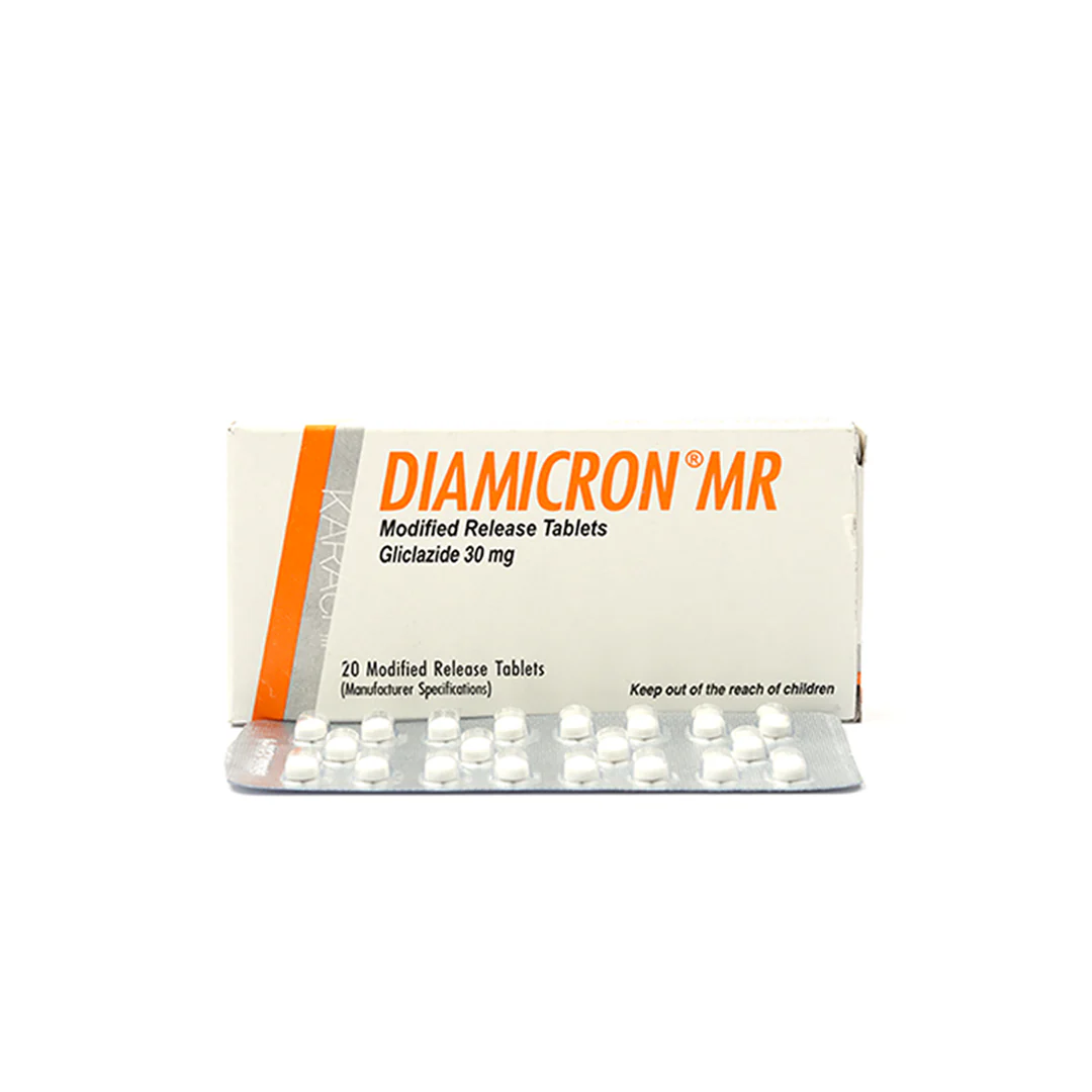 Diamicron MR (Gliclazide) 30mg, 20 Ct - Servier