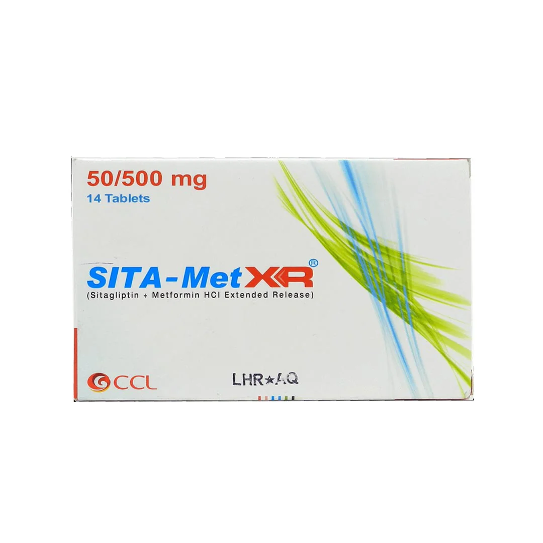 Sita-Met XR (Sitagliptin/Metformin) 50/500mg, 14 Ct - CCL