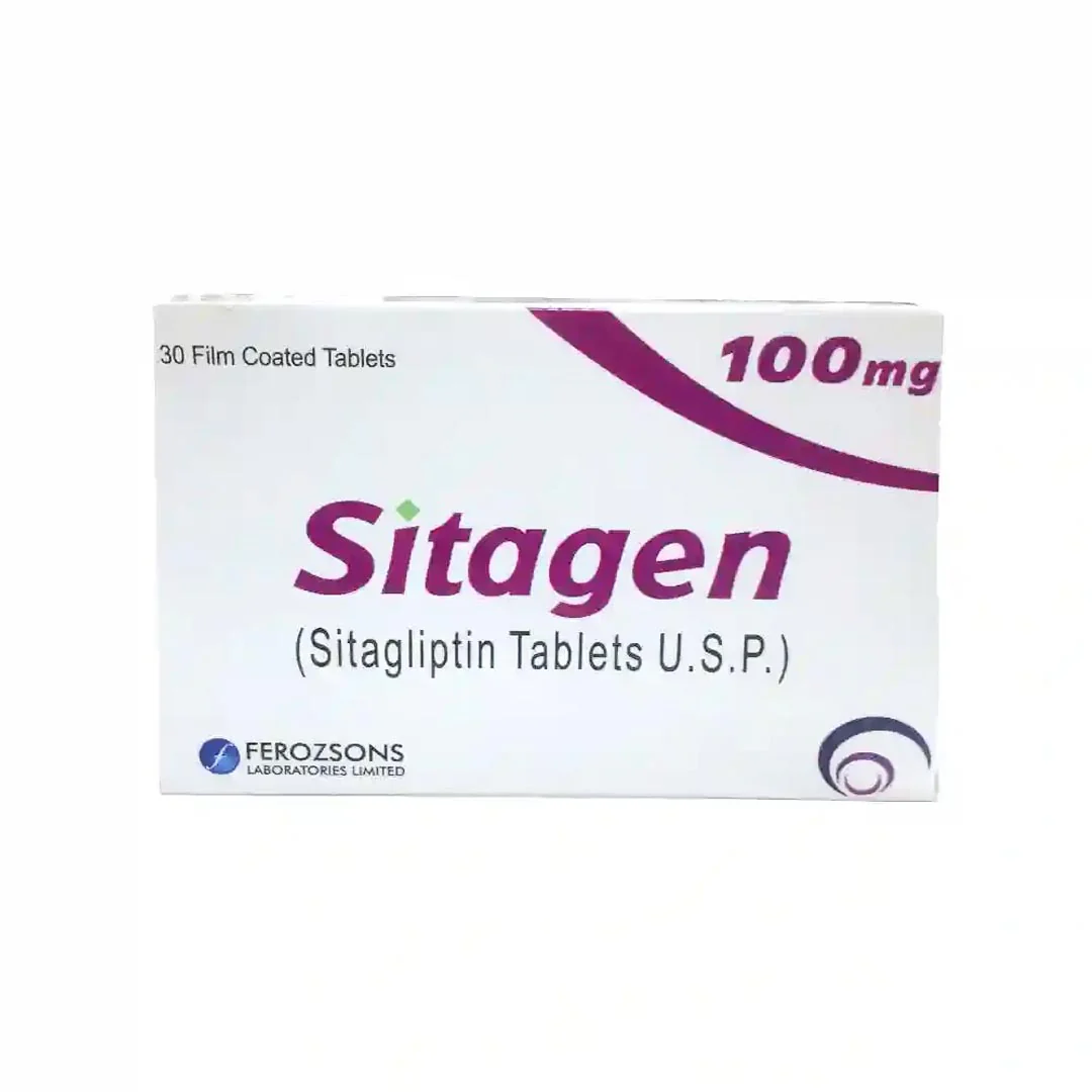 Sitagen Tablets 100mg, 30 Ct - Ferozsons