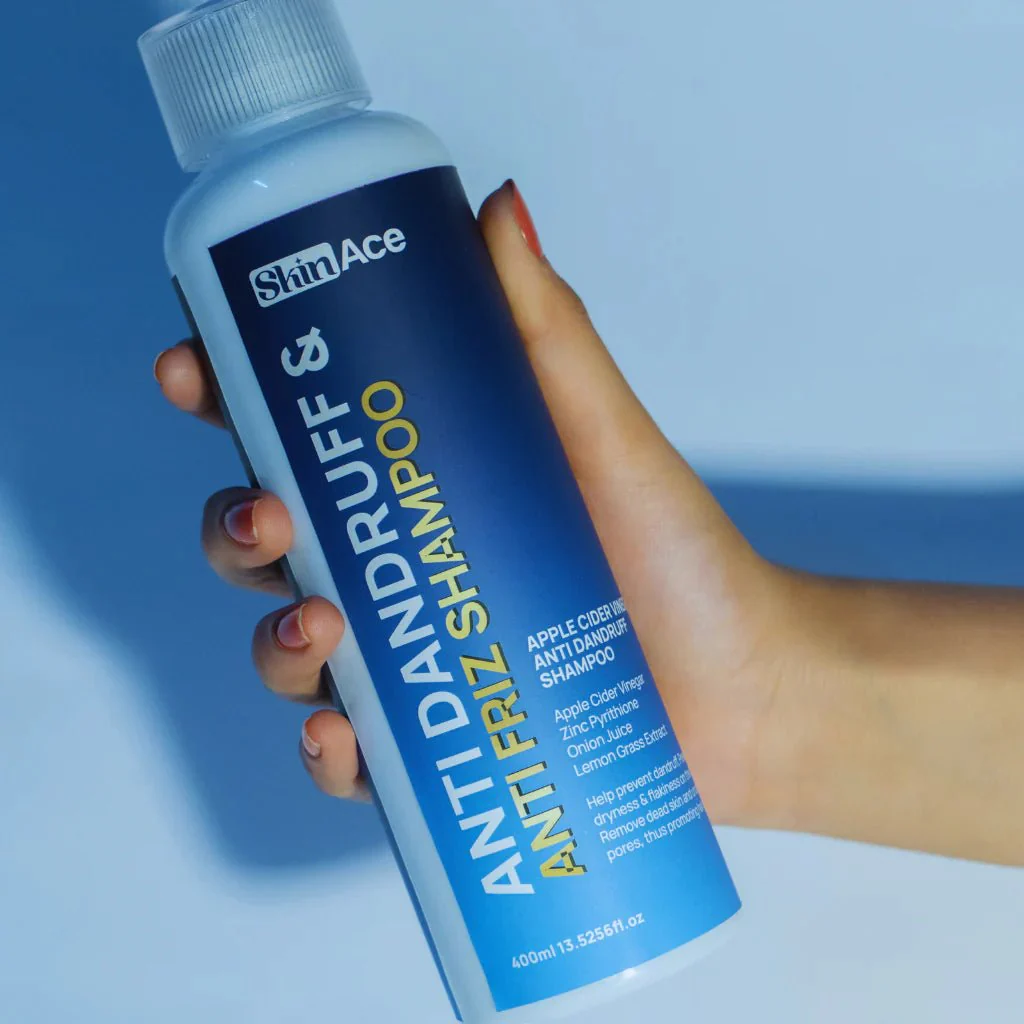 SkinAce Anti Dandruff & Anti Friz Shampoo, 400ml