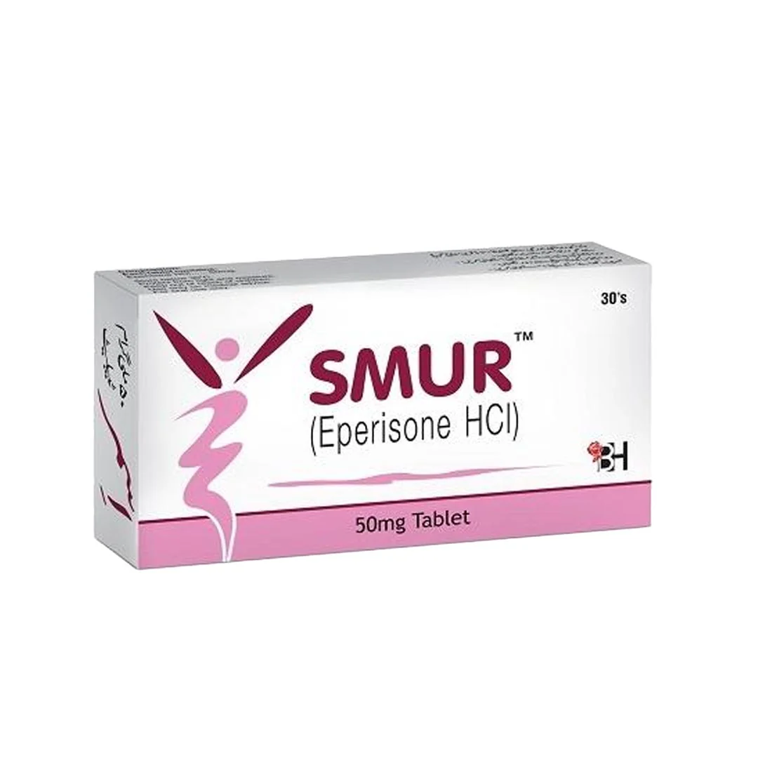 Smur (Eperisone) 50mg, 30 Ct - Barrett Hodgson