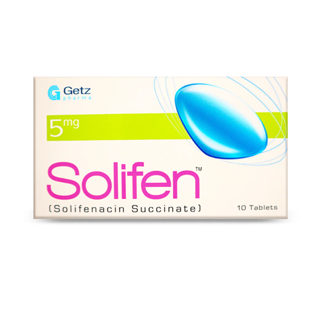 Solifen (Solifenacin) 5mg, 10 Ct - Getz Pharma