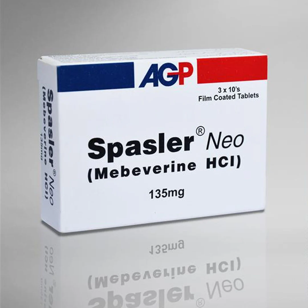 Spasler Neo (Mebeverine) 135 mg, 30 Ct - AGP