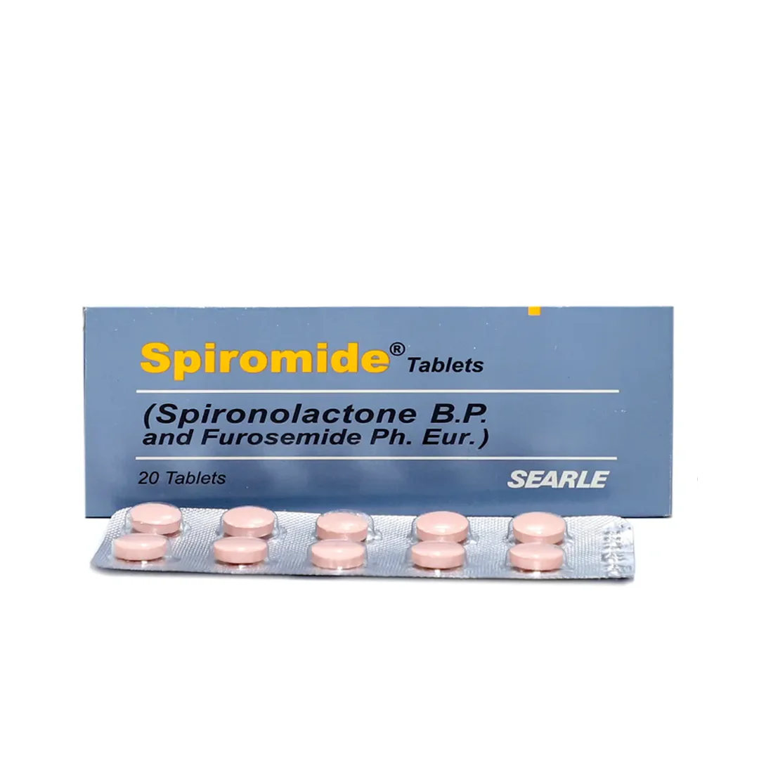 Spiromide (Spironolactone+Furosemide) 20mg, 20 Ct - Searle
