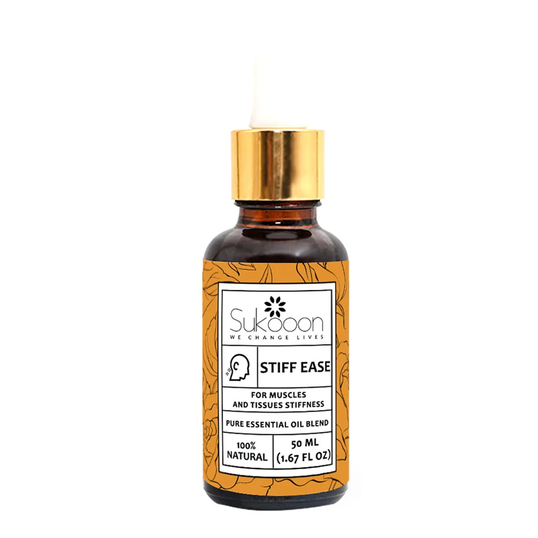 Stiff Ease Essential Oil Blend for Cervical & Shoulder Pain, 30ml - Sukooon - Image 2