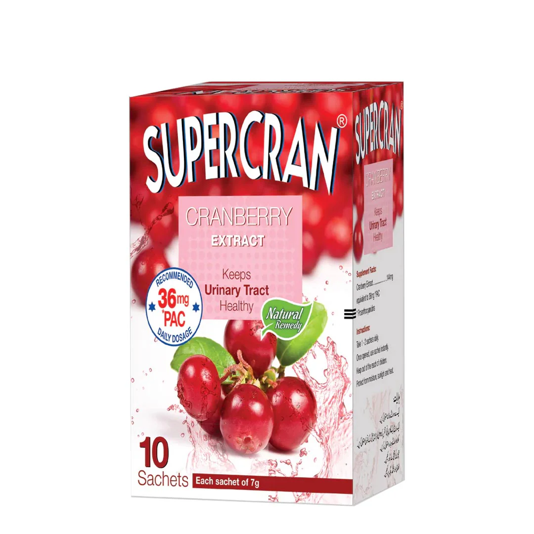 Super Cran Sachets (Cranberry), 10 Ct - PharmEvo