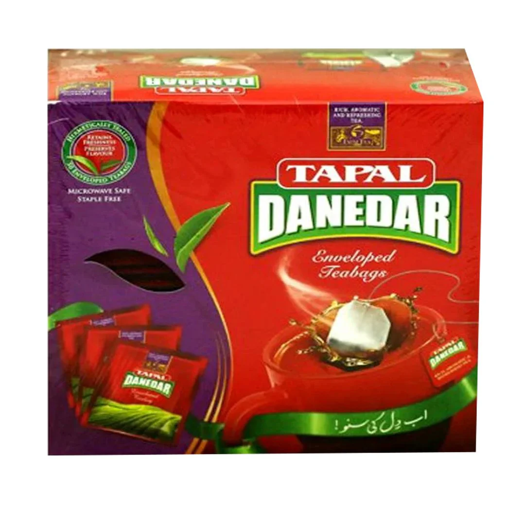Tapal Danedar Enveloped Teabags, 50 Ct
