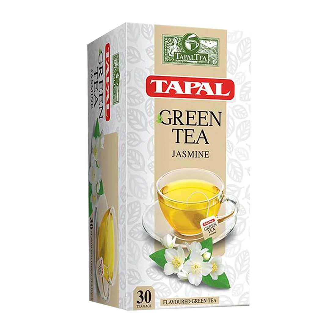 Tapal Green Tea Jasmine Tea Bags, 30 Ct