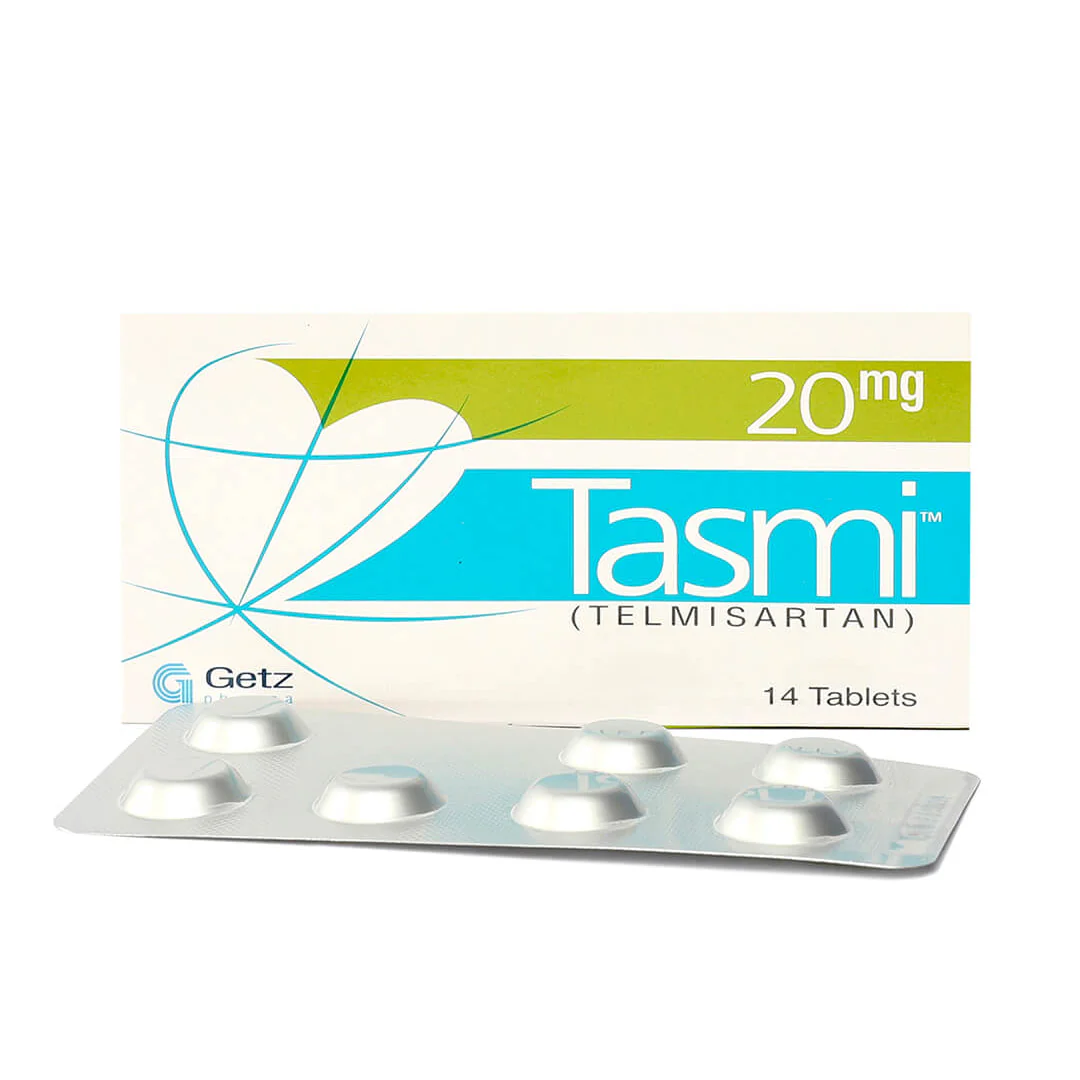 Tasmi (Telmisartan) 20mg, 14 Ct - Getz Pharma