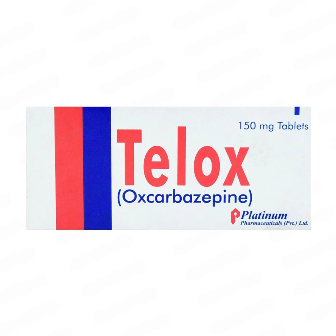 Telox (Oxcarbazepine) 150mg, 50 Ct - Platinum Pharma