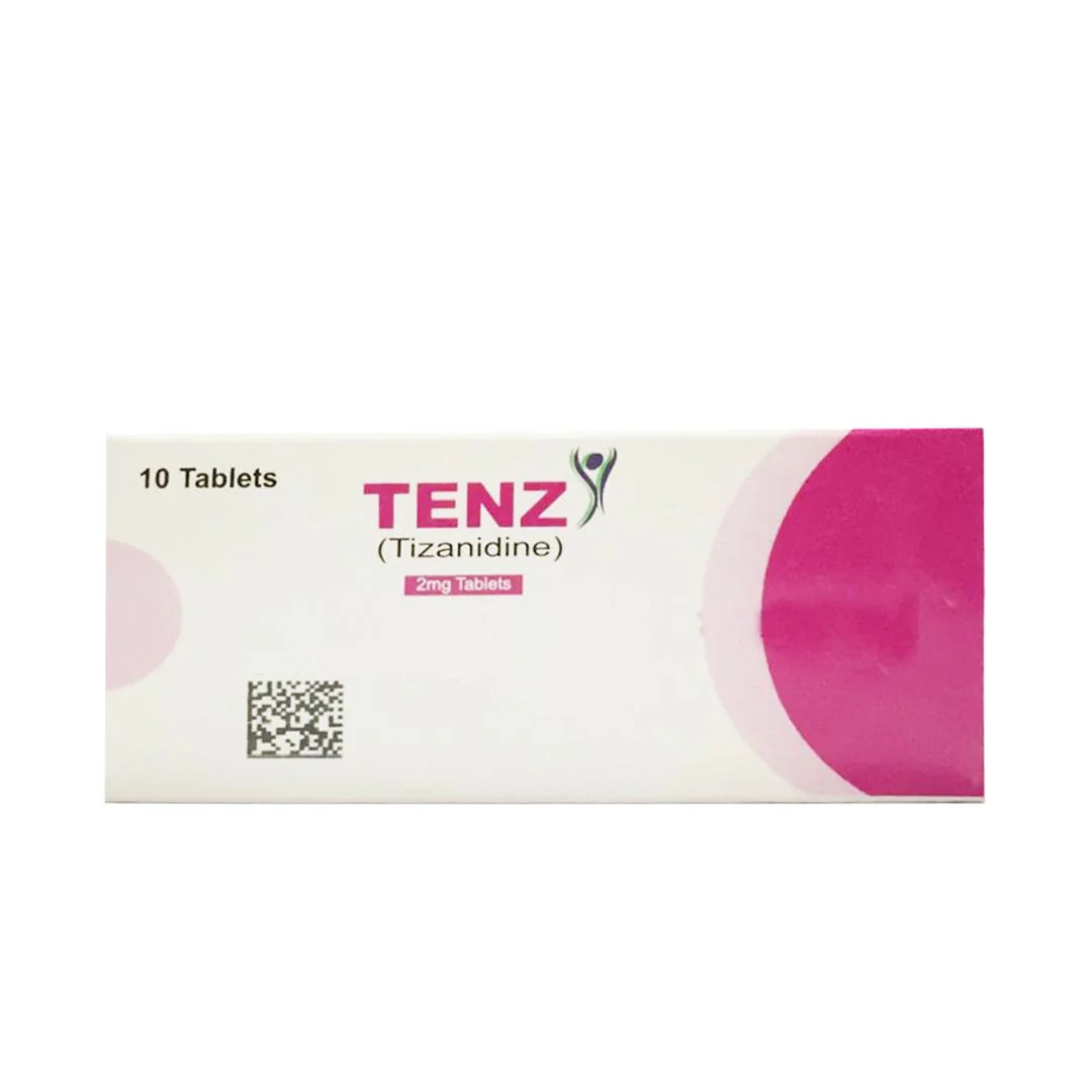 Tenz (Tizanidine) 2mg, 10 Ct - SJG Pharma