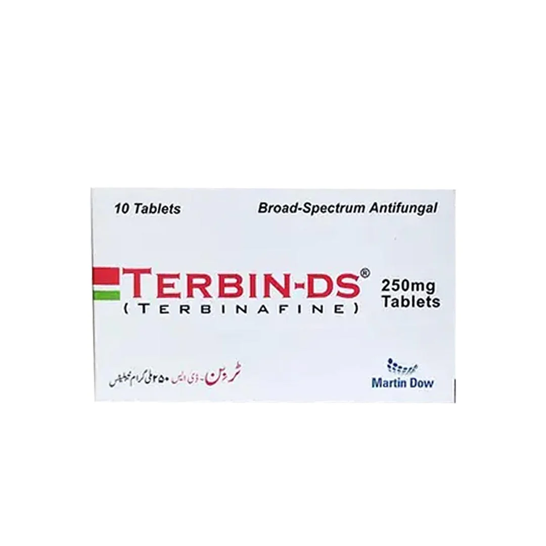 Terbin-DS (Terbinafine) 250mg, 10 Ct - Martin Dow
