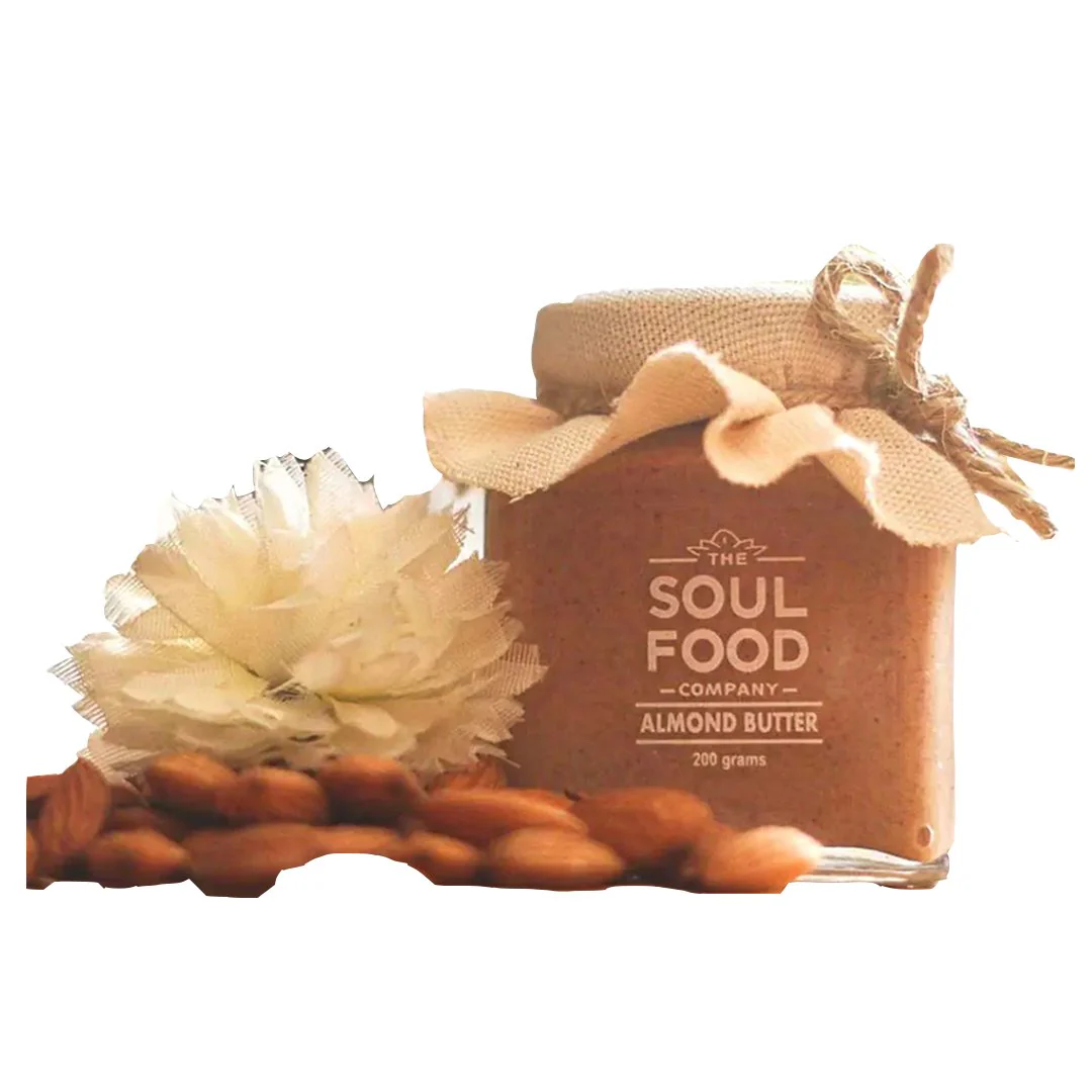 Almond Butter, 200g - The Soul Food Company