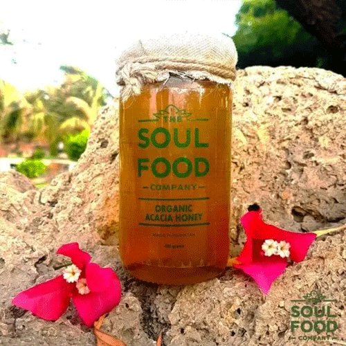 Organic Acacia Honey 485g - The Soul Food Company