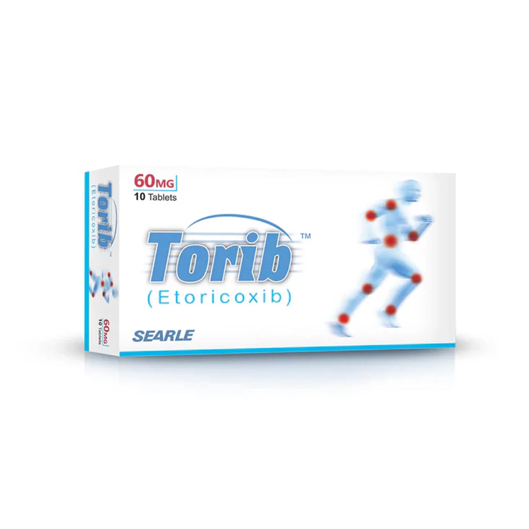 Torib (Etoricoxib) 60mg, 10 Ct - Searle