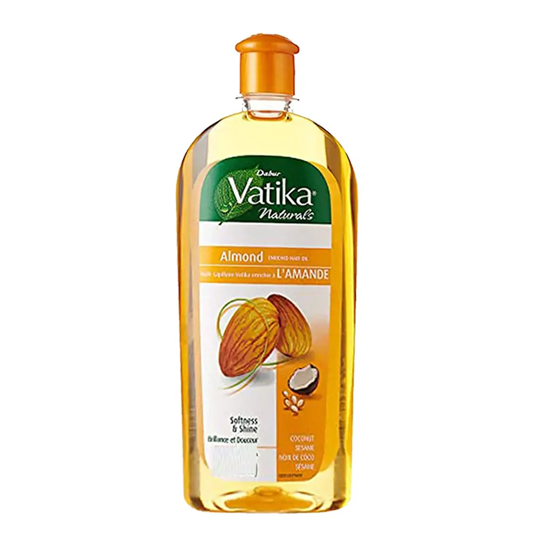 Vatika Almond Enriched Softness & Shine Hair Oil, 100ml