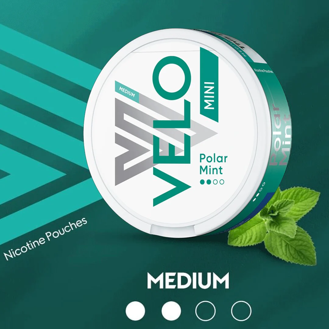 Velo Nicotine Pouches - Polar Mint 6mg (Medium), 12 Ct - Image 2