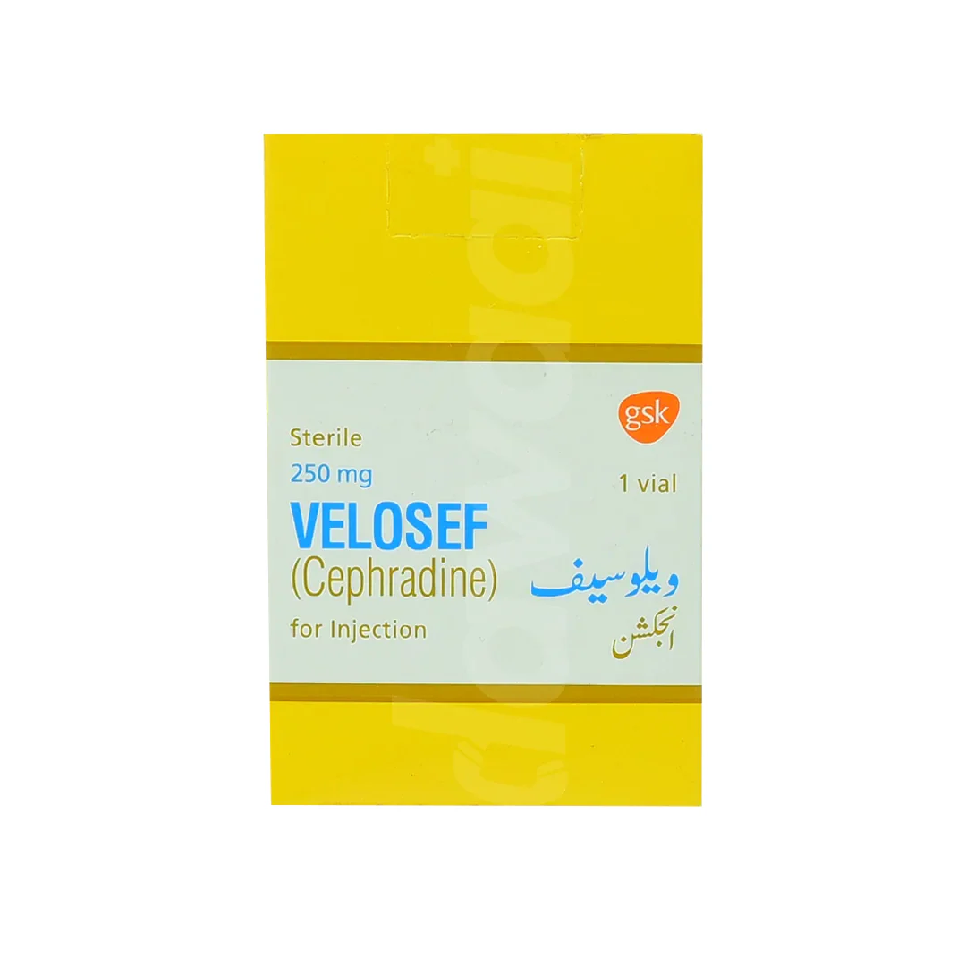 Velosef (Cephradine) Injection, 250mg - GSK